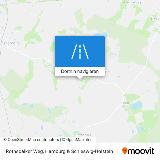 Rothspalker Weg Karte