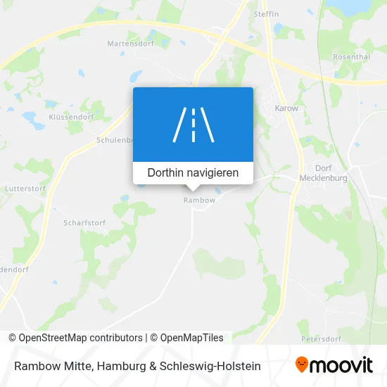 Rambow Mitte Karte
