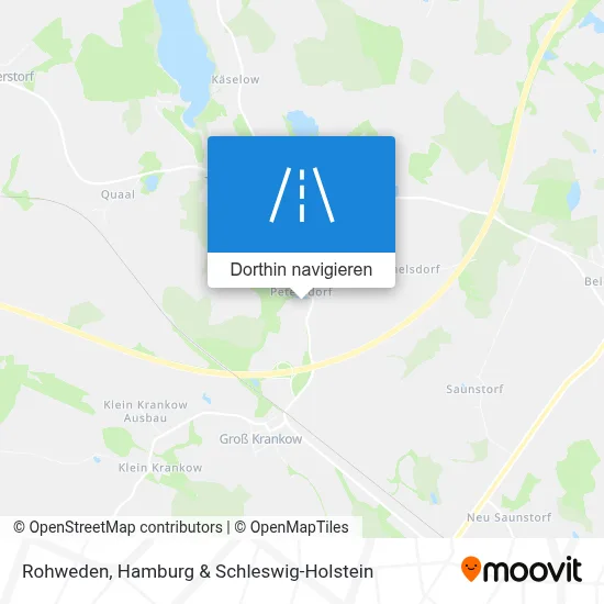 Rohweden Karte