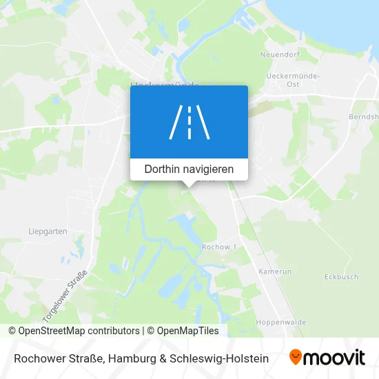 Rochower Straße Karte