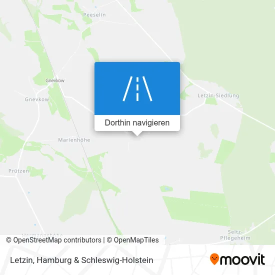 Letzin Karte