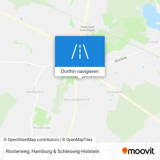 Rösterweg Karte