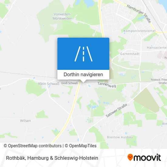 Rothbäk Karte