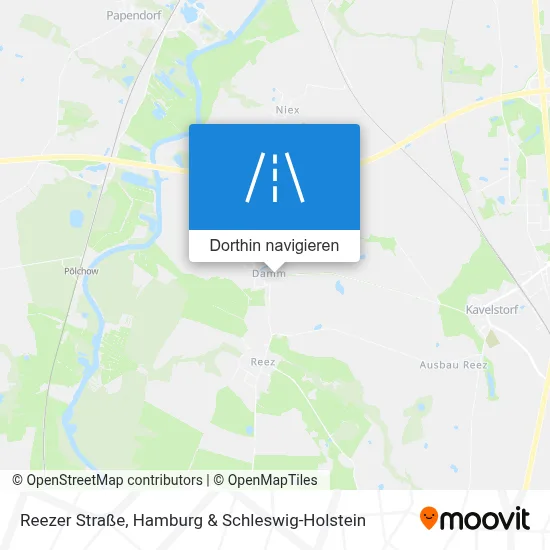 Reezer Straße Karte