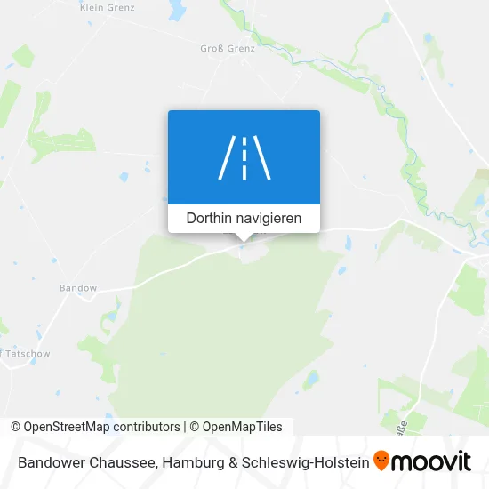 Bandower Chaussee Karte