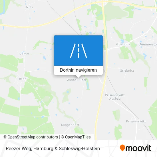 Reezer Weg Karte