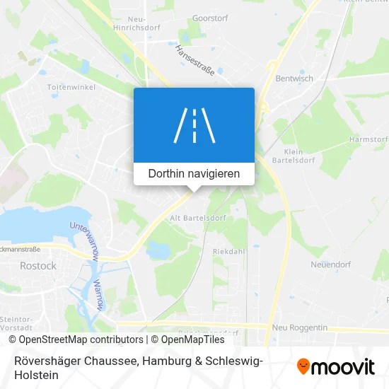 Rövershäger Chaussee Karte