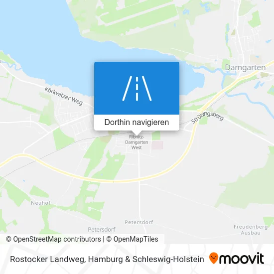 Rostocker Landweg Karte