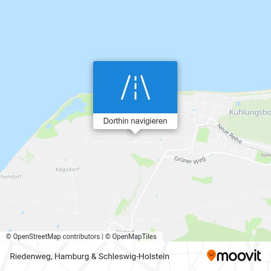 Riedenweg Karte