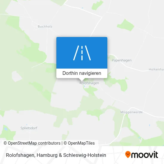 Rolofshagen Karte