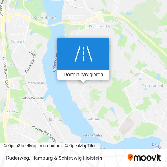 Ruderweg Karte