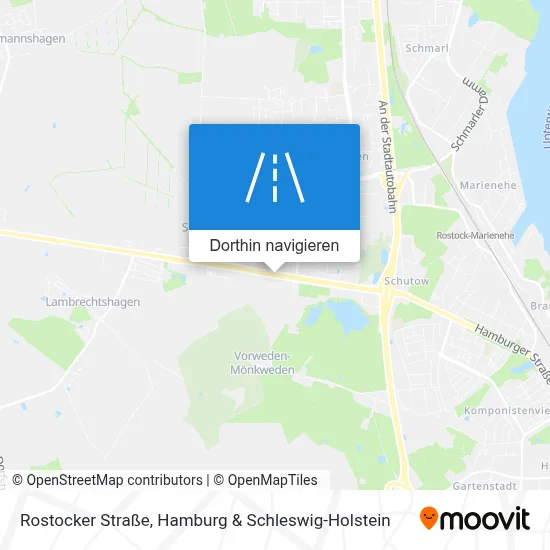 Rostocker Straße Karte