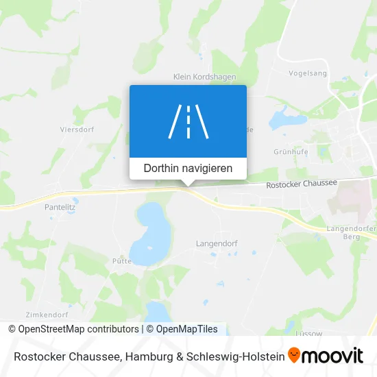 Rostocker Chaussee Karte