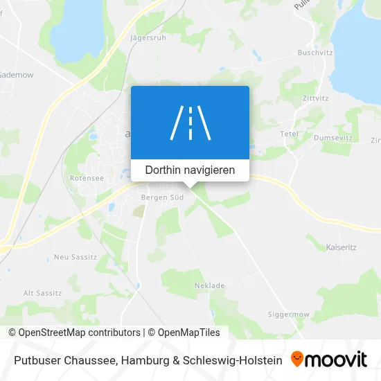 Putbuser Chaussee Karte