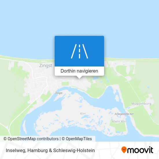 Inselweg Karte