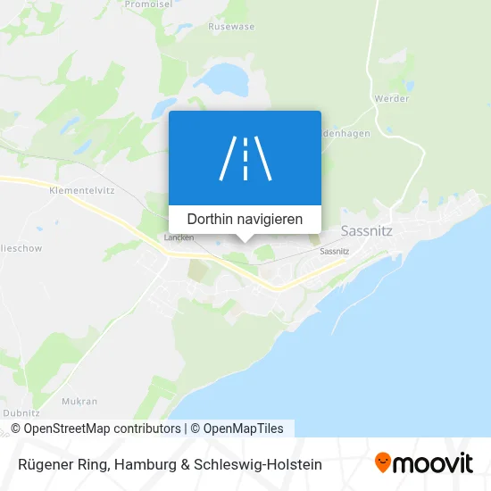 Rügener Ring Karte