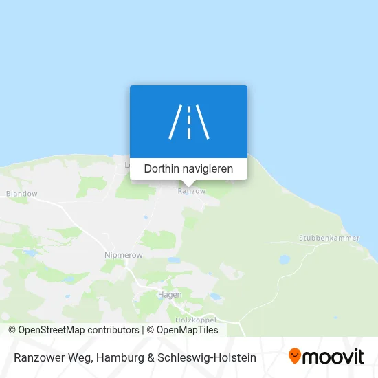 Ranzower Weg Karte