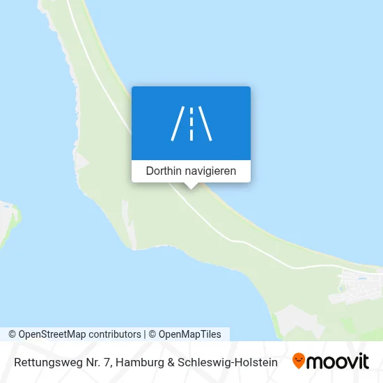 Rettungsweg Nr. 7 Karte