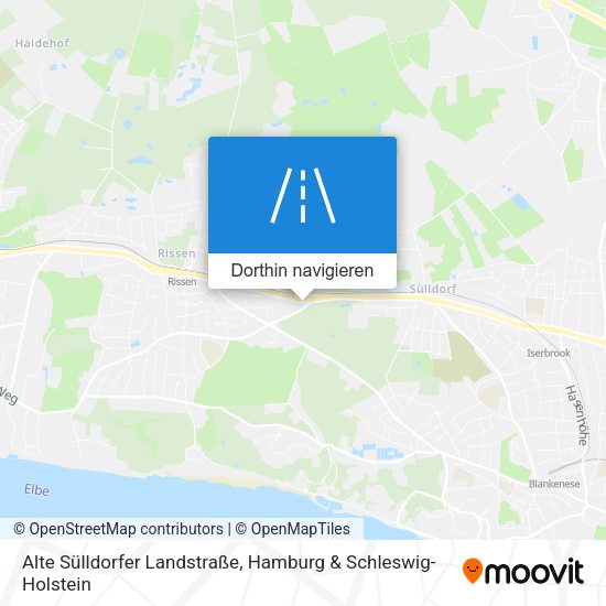 Alte Sülldorfer Landstraße Karte