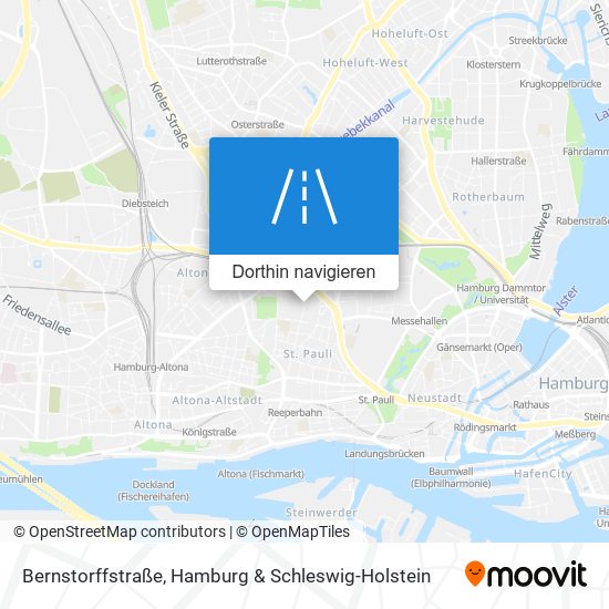 Bernstorffstraße Karte