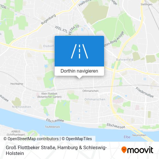 Groß Flottbeker Straße Karte