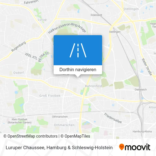 Luruper Chaussee Karte
