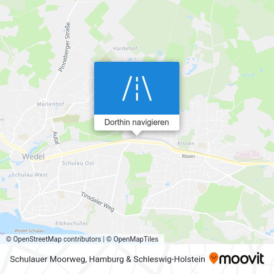 Schulauer Moorweg Karte