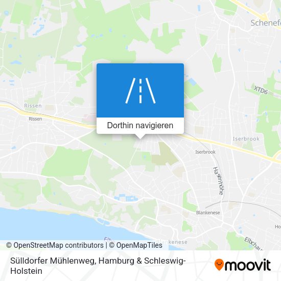 Sülldorfer Mühlenweg Karte