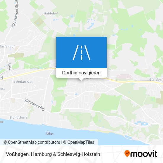 Voßhagen Karte