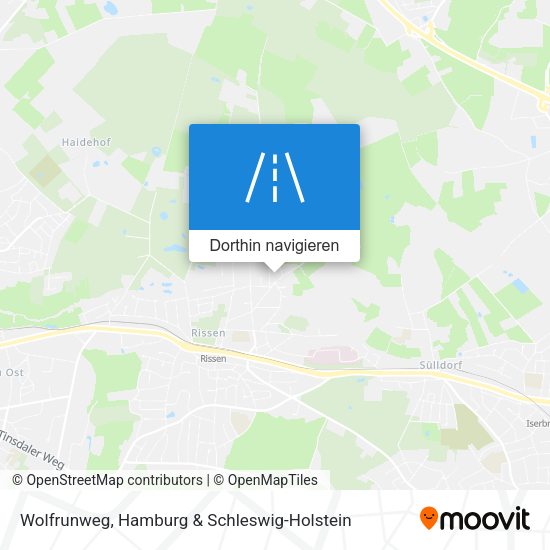 Wolfrunweg Karte