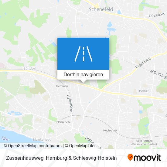 Zassenhausweg Karte