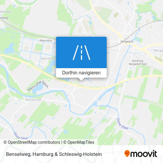 Benselweg Karte