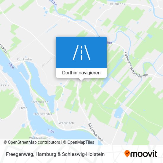 Freegenweg Karte