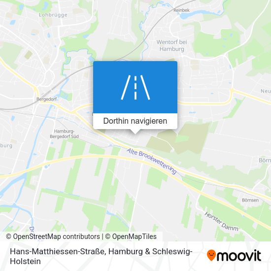 Hans-Matthiessen-Straße Karte