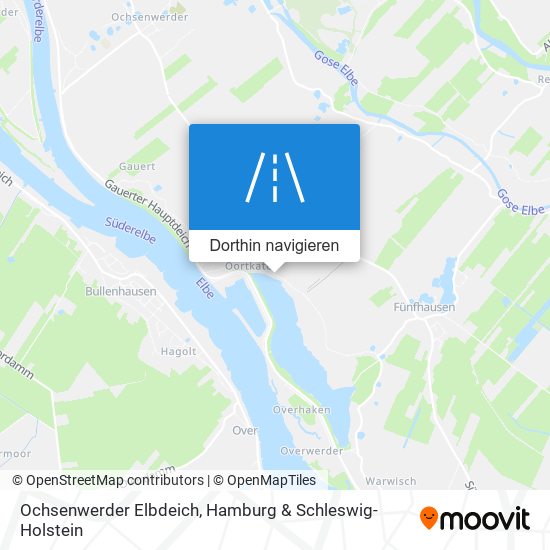 Ochsenwerder Elbdeich Karte