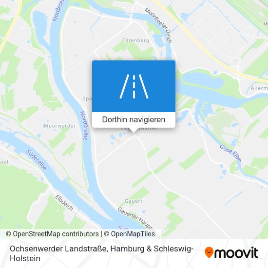 Ochsenwerder Landstraße Karte