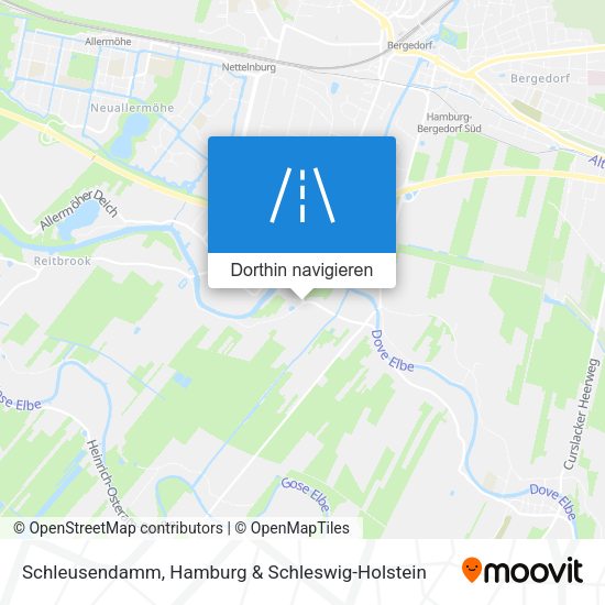 Schleusendamm Karte