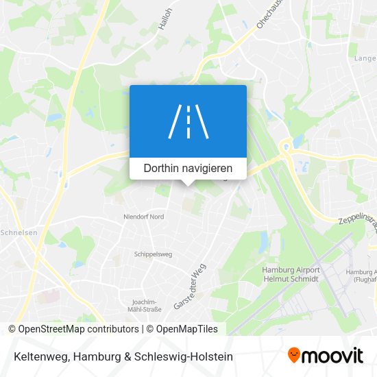 Keltenweg Karte