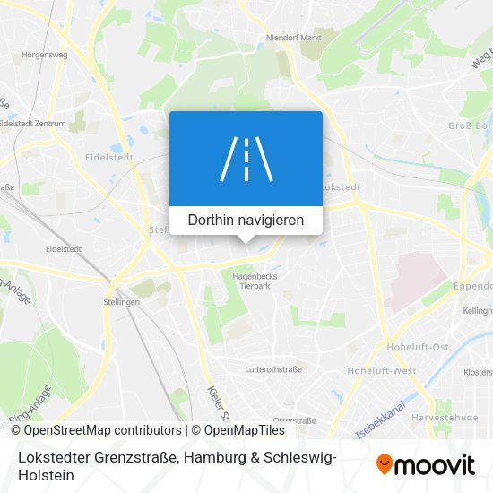 Lokstedter Grenzstraße Karte
