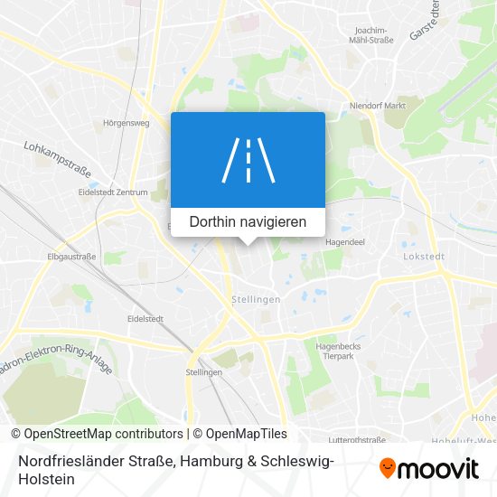 Nordfriesländer Straße Karte