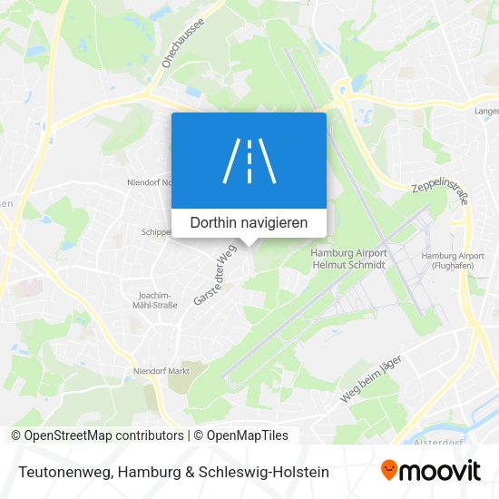 Teutonenweg Karte