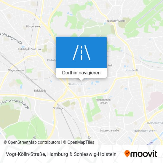 Vogt-Kölln-Straße Karte