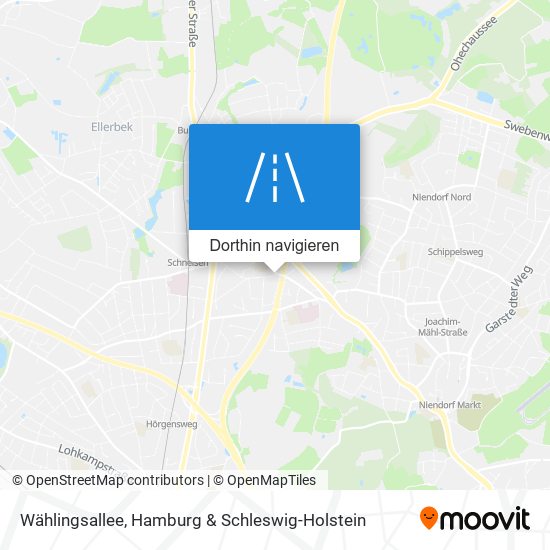 Wählingsallee Karte