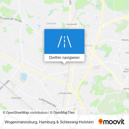 Wogenmannsburg Karte