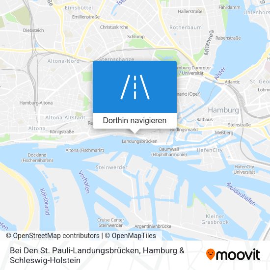 Bei Den St. Pauli-Landungsbrücken Karte