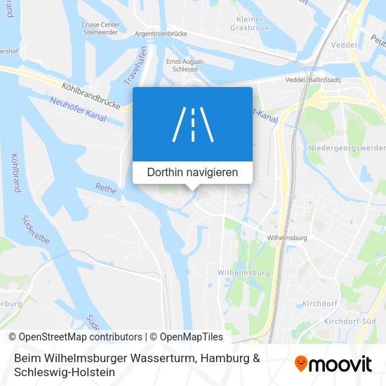Beim Wilhelmsburger Wasserturm Karte