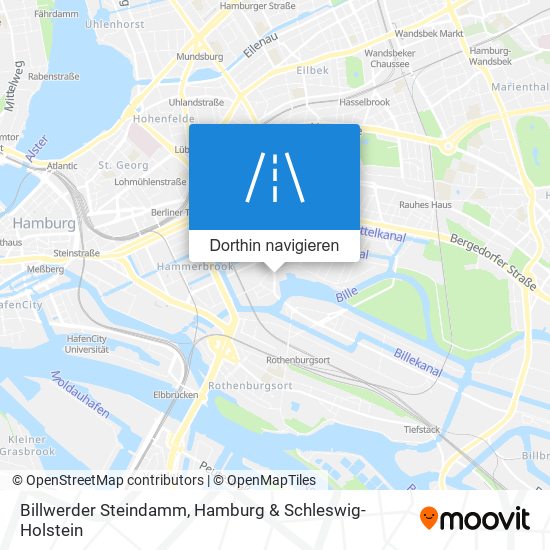 Billwerder Steindamm Karte
