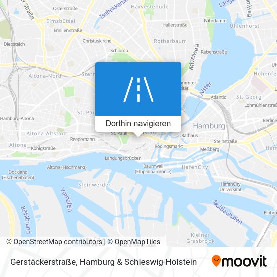 Gerstäckerstraße Karte