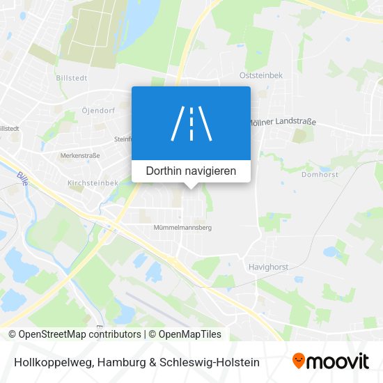 Hollkoppelweg Karte