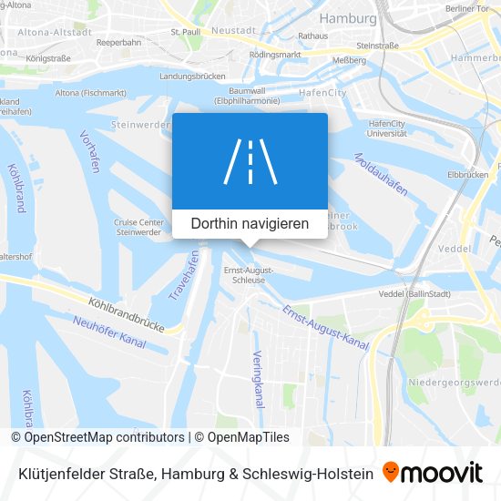 Klütjenfelder Straße Karte